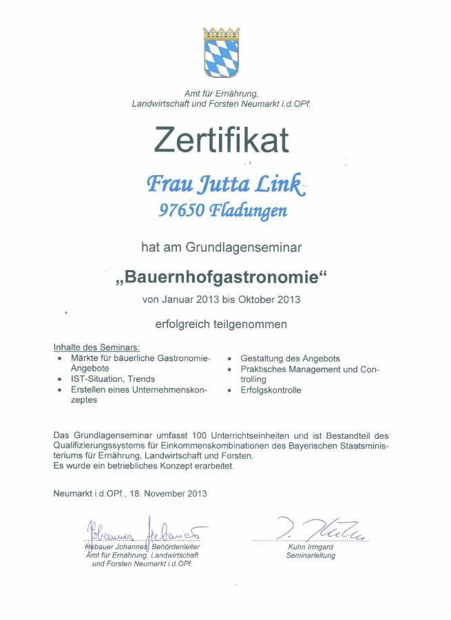 Gaestehaus Jutta / Pension Link Fladungen Buitenkant foto